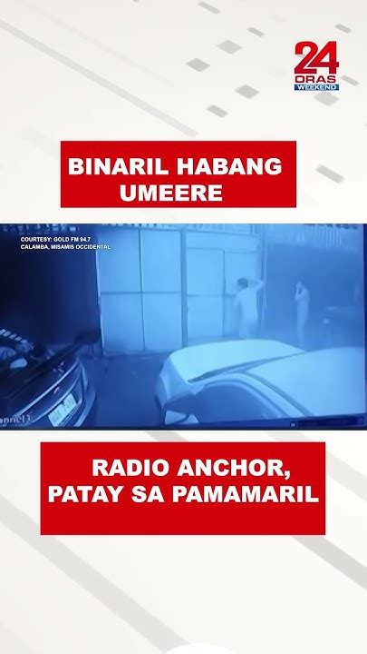 broadcaster binaril live|Radio anchor, patay matapos barilin habang naka.